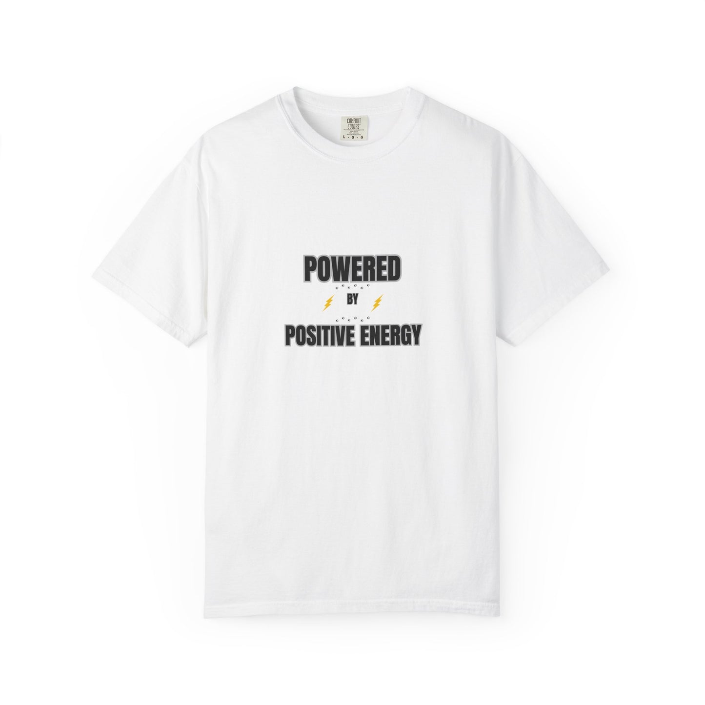 Powered by Positive Energy T-shirt - Motivational Tee for Everyday Inspiration