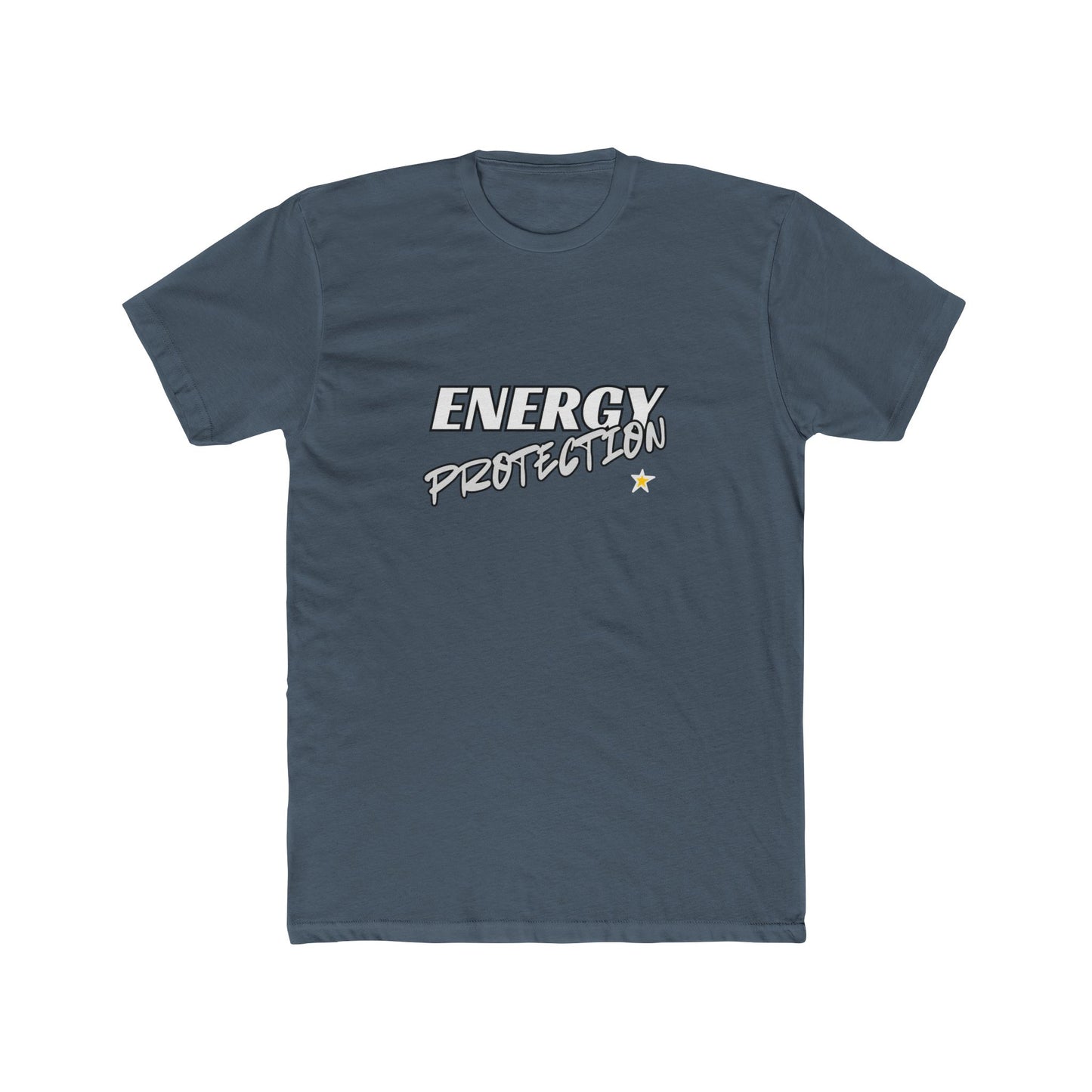 Energy Protection Men’s T-Shirt – Spiritual Graphic Tee for Meditation, Healing Energy Shirt, Positive Vibes Gift