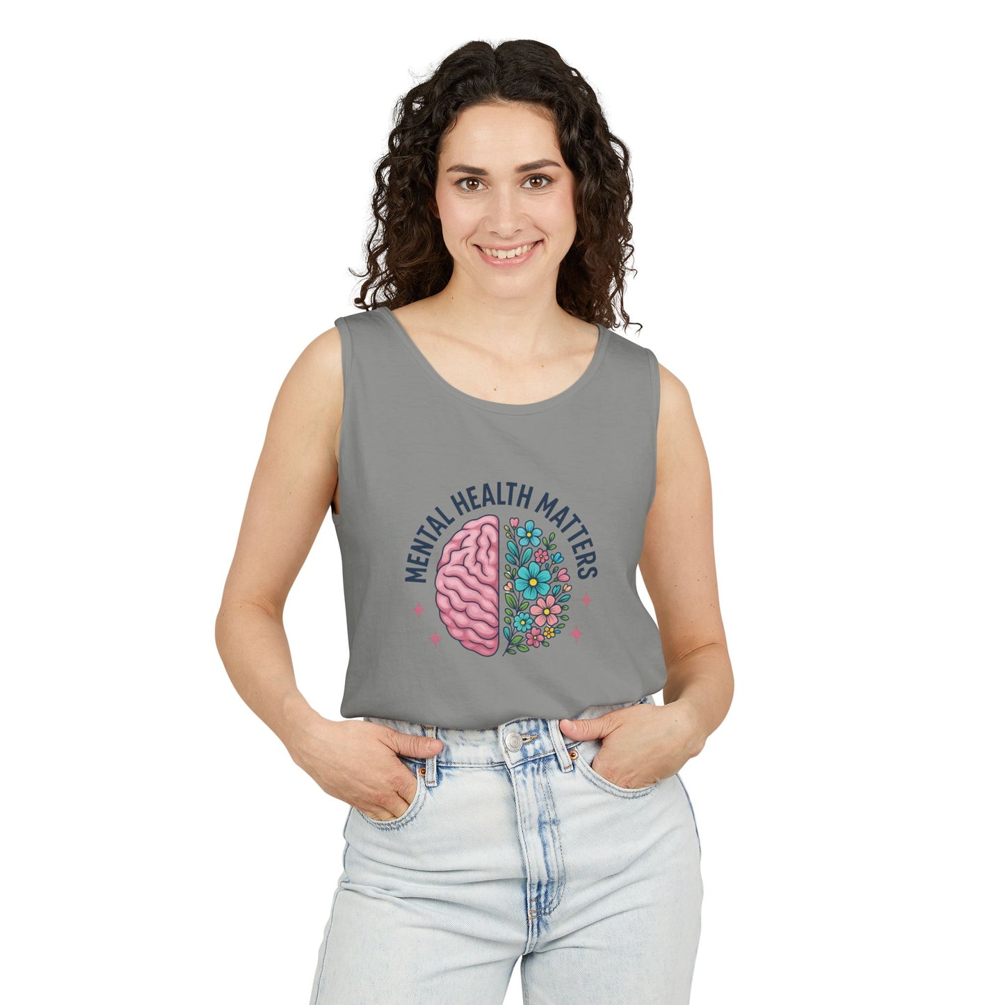 Unisex Mental Health Matters Tank Top - Comfortable & Stylish
