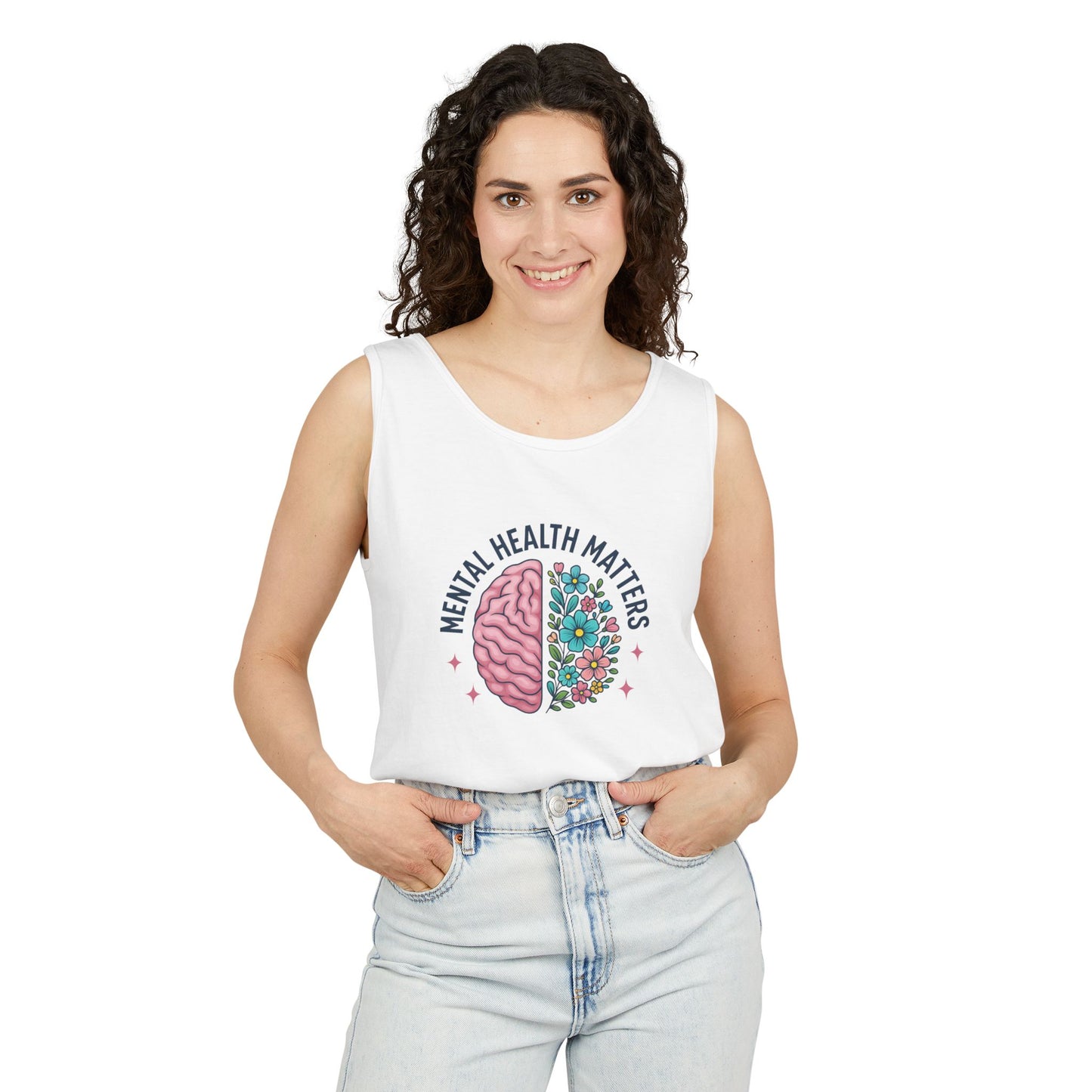 Unisex Mental Health Matters Tank Top - Comfortable & Stylish