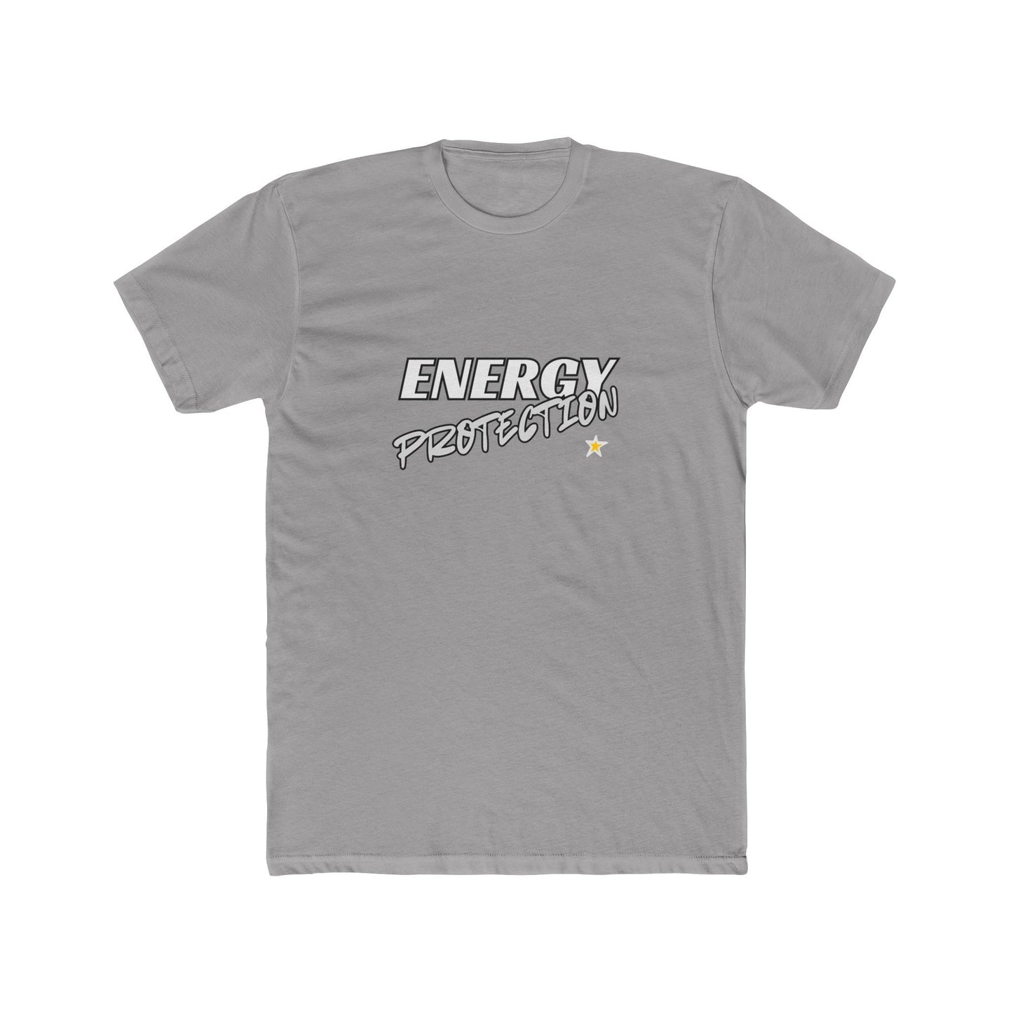 Energy Protection Men’s T-Shirt – Spiritual Graphic Tee for Meditation, Healing Energy Shirt, Positive Vibes Gift