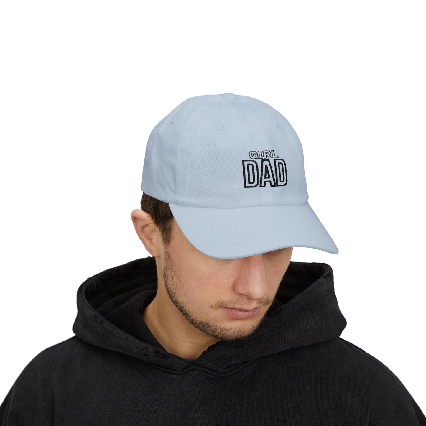 Classic Dad Cap with 'Girl Dad' Embroidery, Father's Day Gift, Dad Hat, Adjustable Baseball Cap, Casual Wear