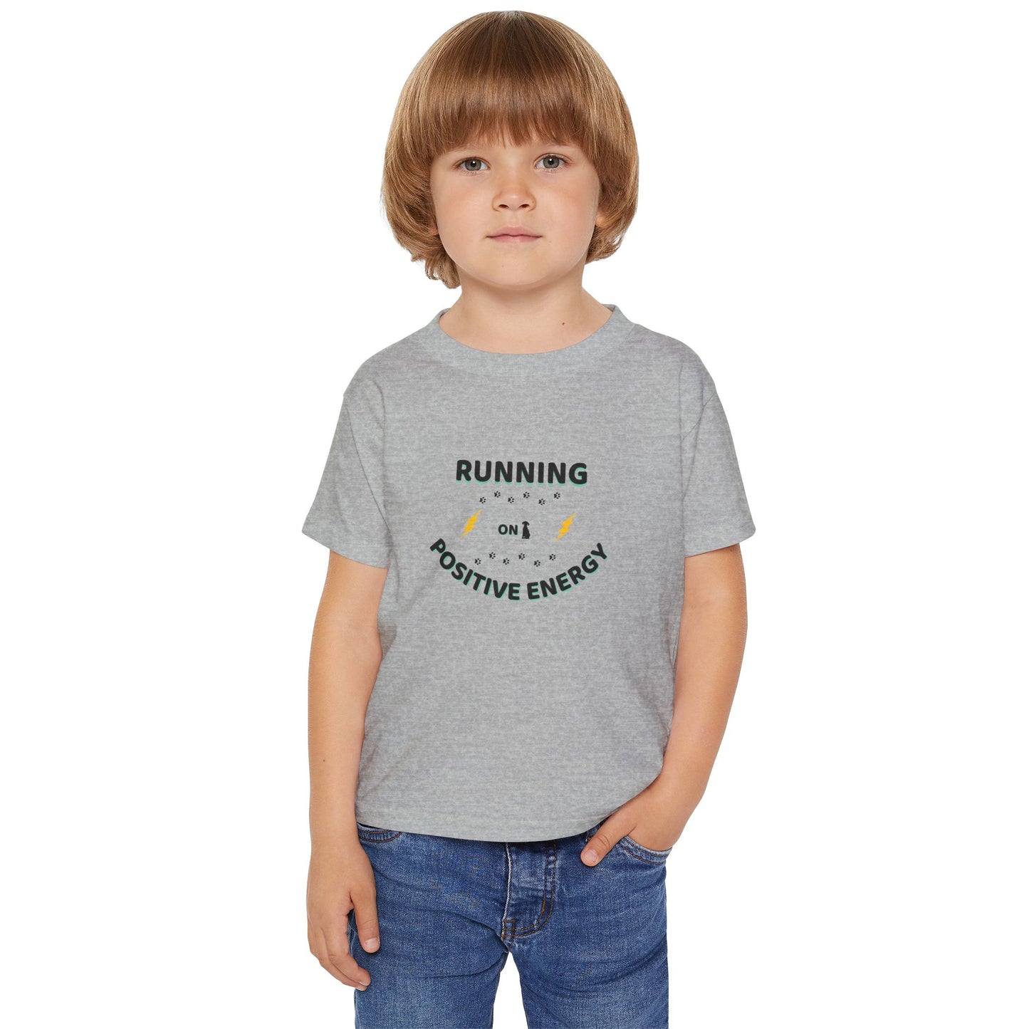 Positive Energy Toddler T-Shirt – Cute Kids Tee for Playful Days