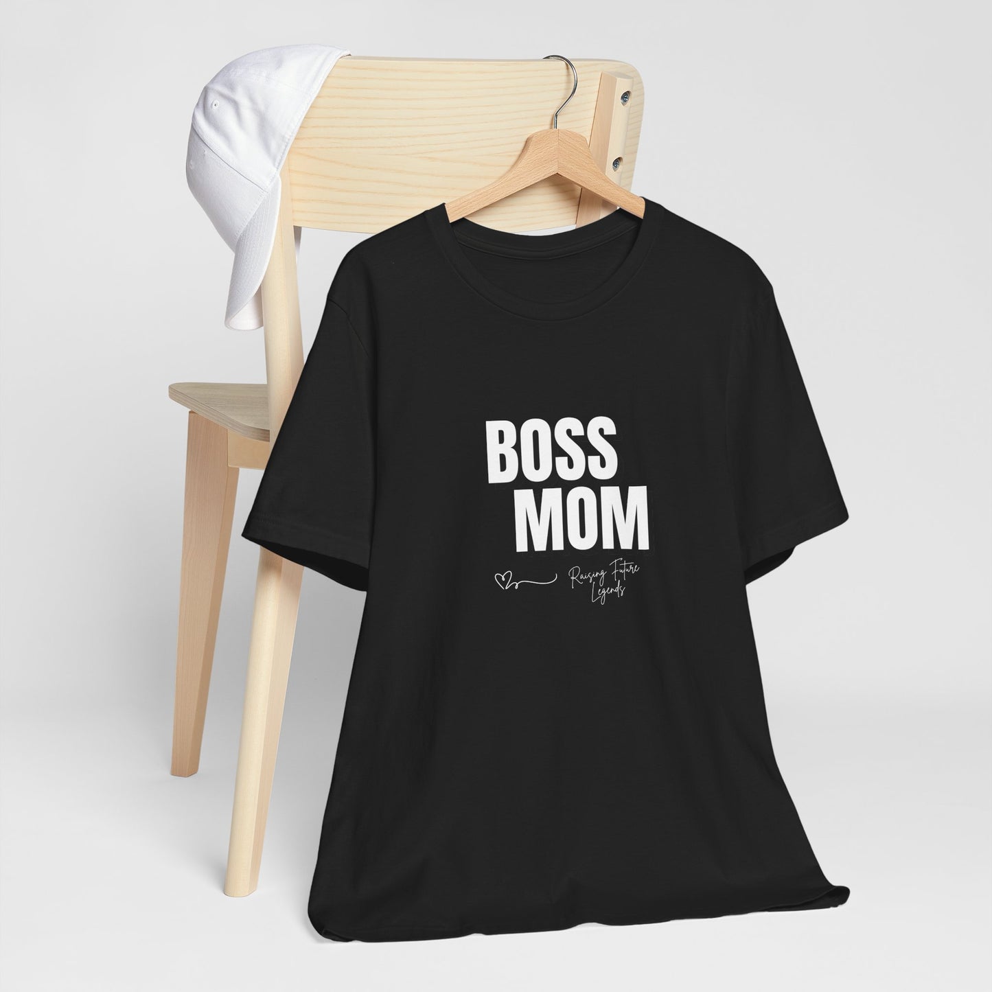Boss Mom Jersey Short Sleeve Tee - Perfect Gift for Mother's Day and Everyday Wear