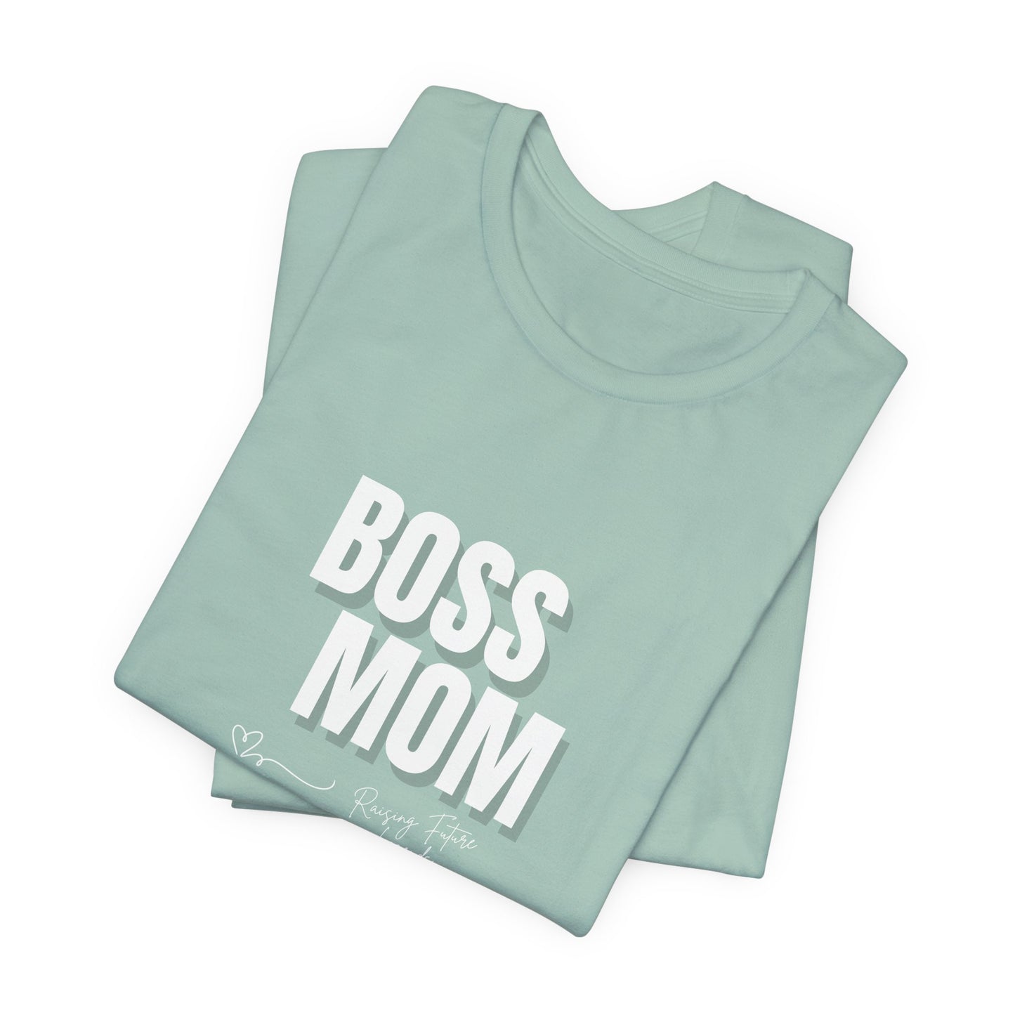 Boss Mom Jersey Short Sleeve Tee - Perfect Gift for Mother's Day and Everyday Wear