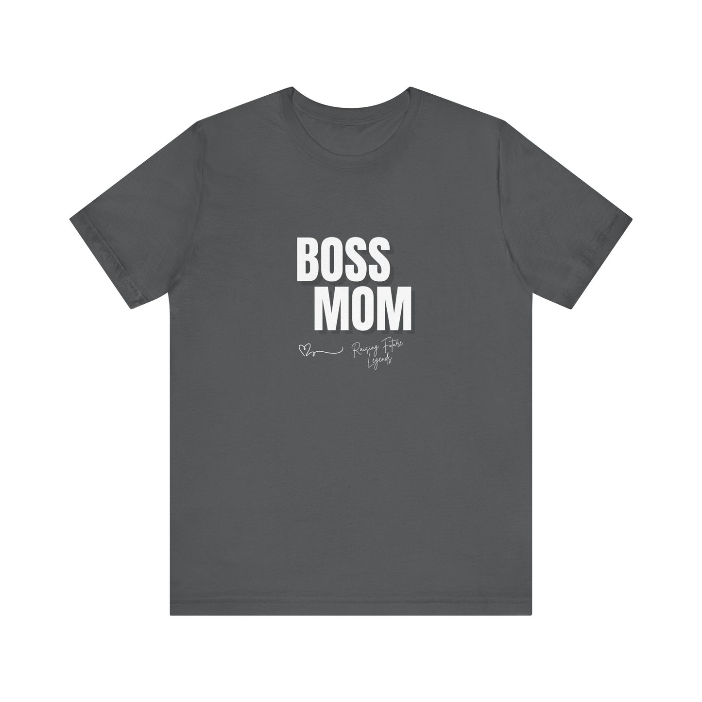 Boss Mom Jersey Short Sleeve Tee - Perfect Gift for Mother's Day and Everyday Wear