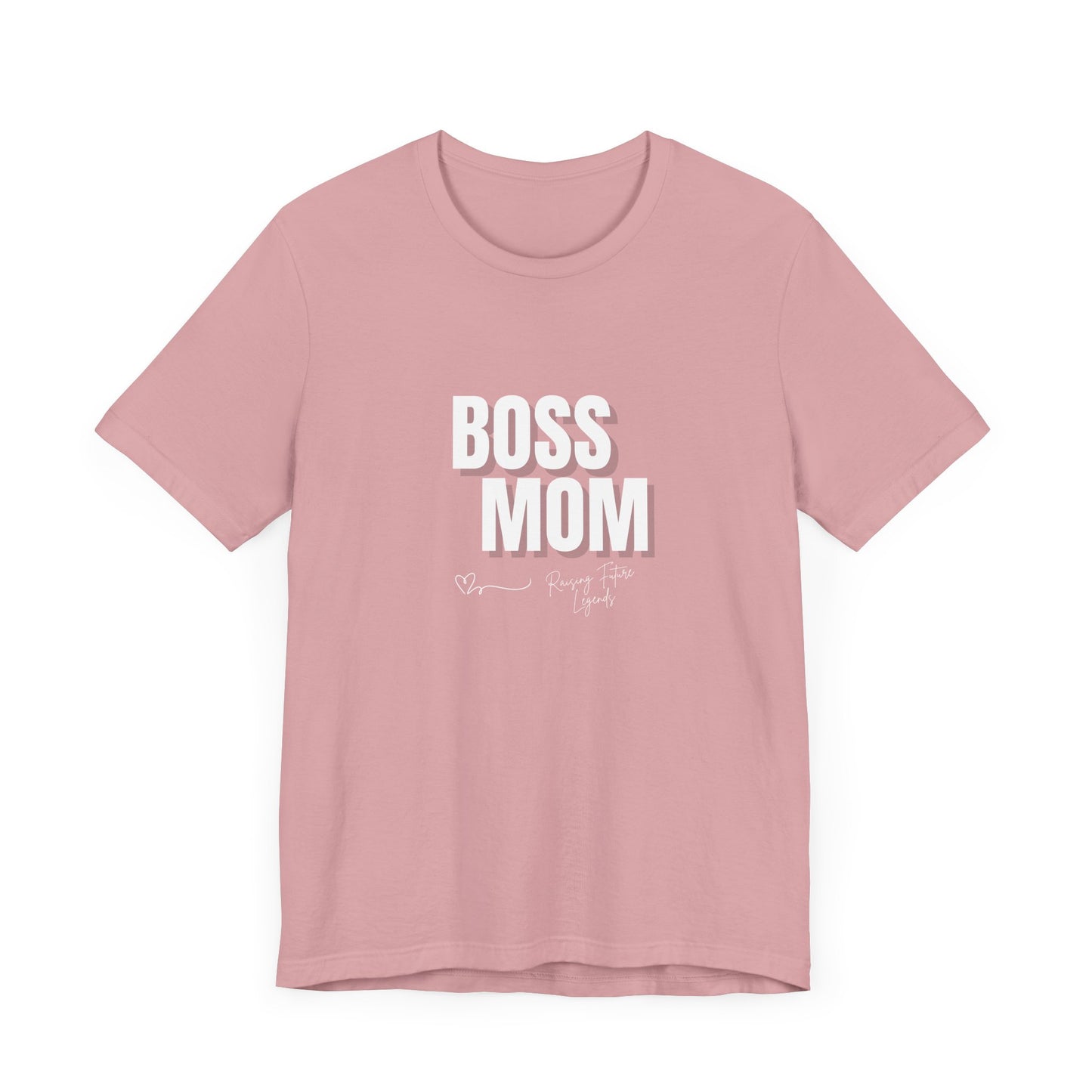 Boss Mom Jersey Short Sleeve Tee - Perfect Gift for Mother's Day and Everyday Wear