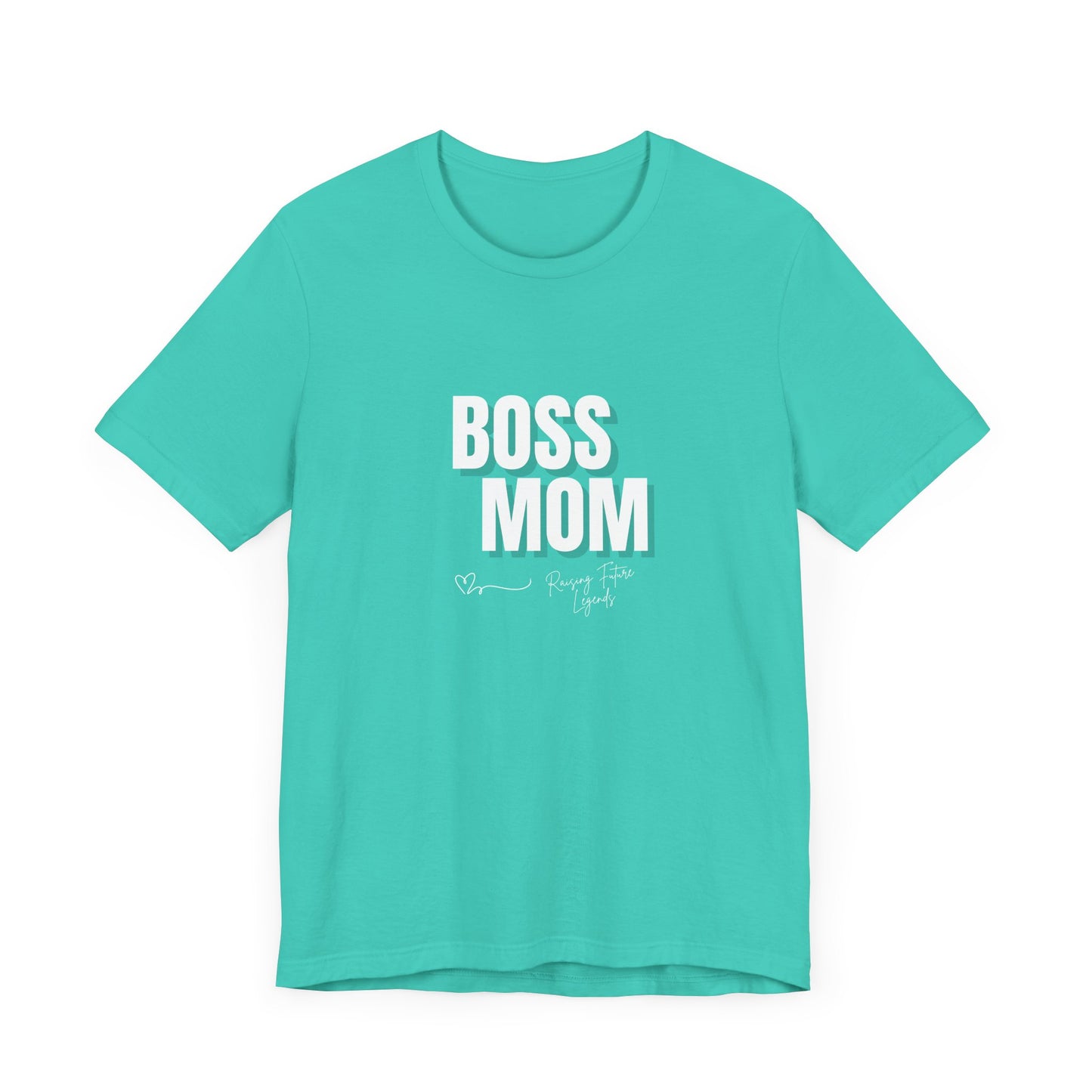 Boss Mom Jersey Short Sleeve Tee - Perfect Gift for Mother's Day and Everyday Wear