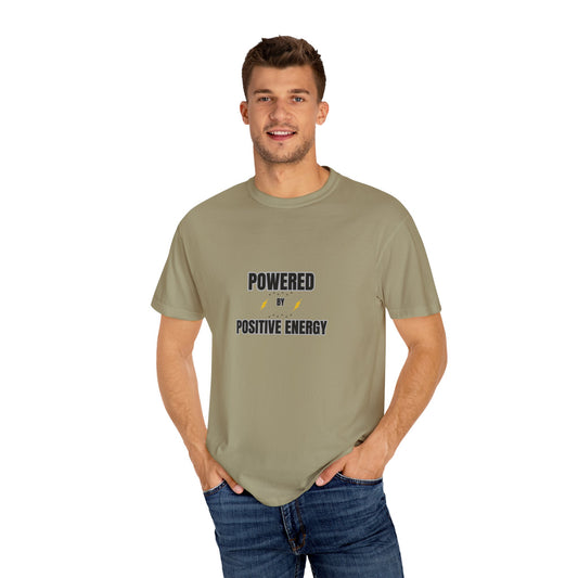 Powered by Positive Energy T-shirt - Motivational Tee for Everyday Inspiration