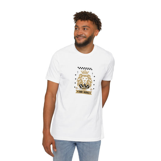Majestic Lion T-Shirt | The King Design | Jersey Tee, Casual Wear, Gift for Lion Lovers, Birthday, Royalty Theme