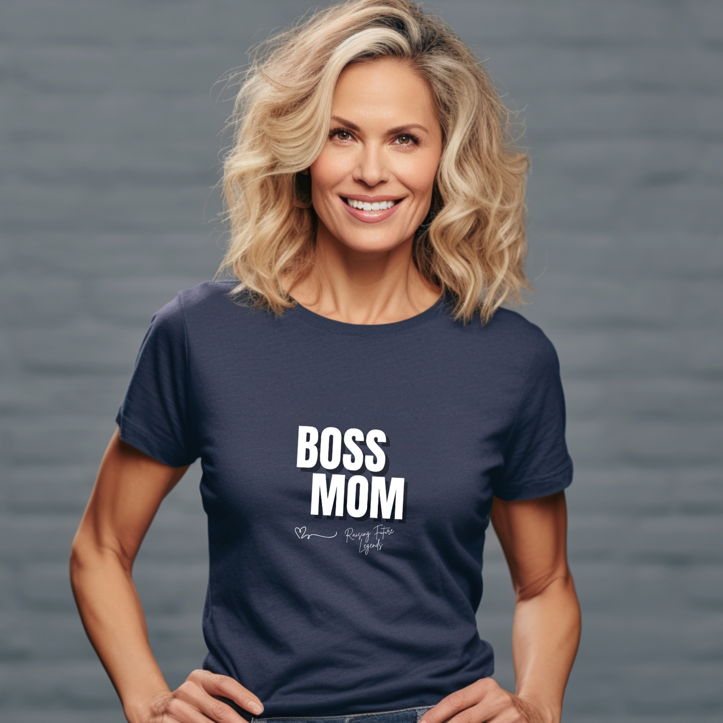 Boss Mom Jersey Short Sleeve Tee - Perfect Gift for Mother's Day and Everyday Wear